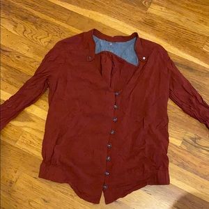G-star Maroon Blouse